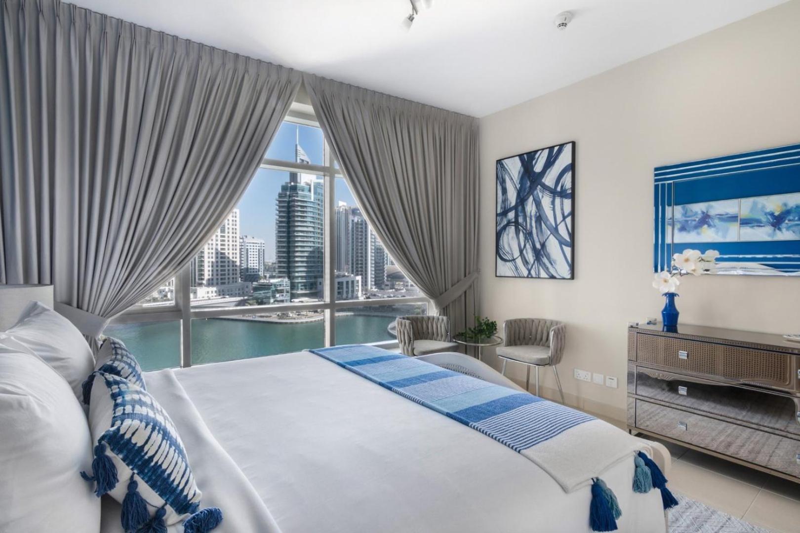 Апартаменты Guestready - Marina View | Fairfield Tower Дубай Экстерьер фото