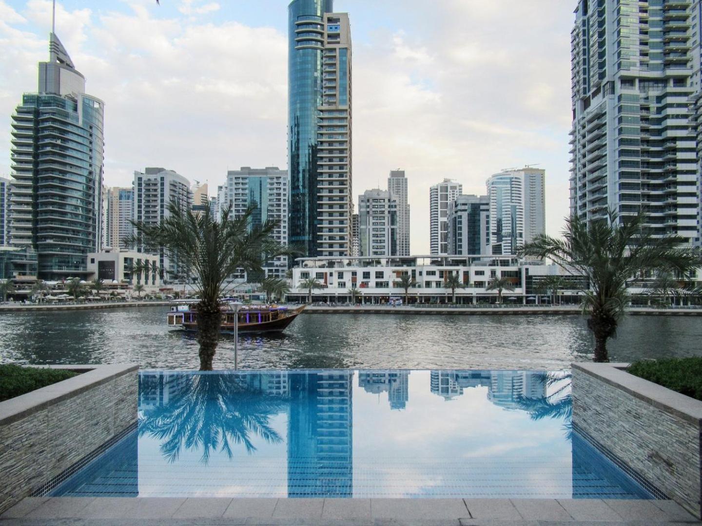 Апартаменты Guestready - Marina View | Fairfield Tower Дубай Экстерьер фото
